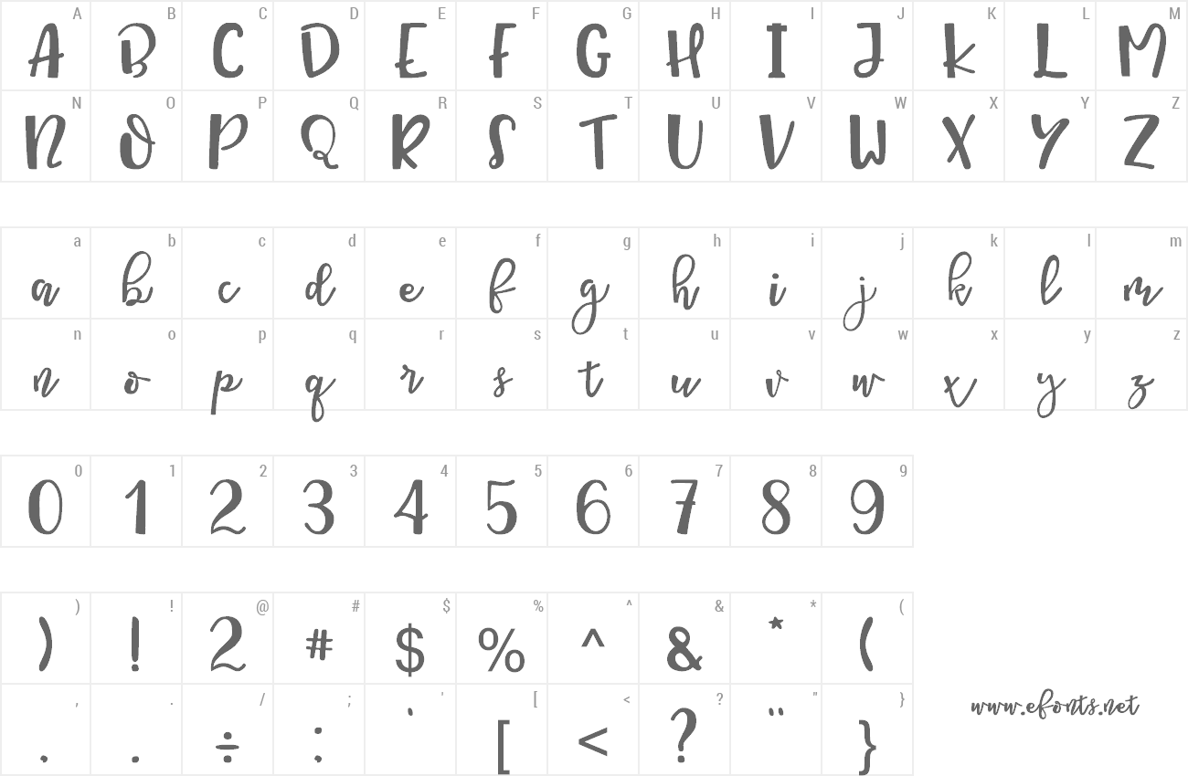 Font Queen Mataram preview